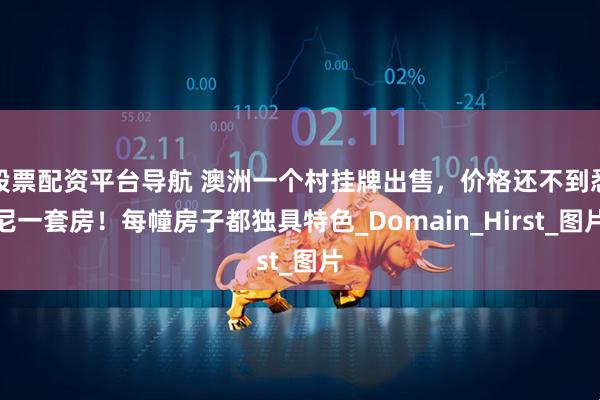 股票配资平台导航 澳洲一个村挂牌出售，价格还不到悉尼一套房！每幢房子都独具特色_Domain_Hirst_图片